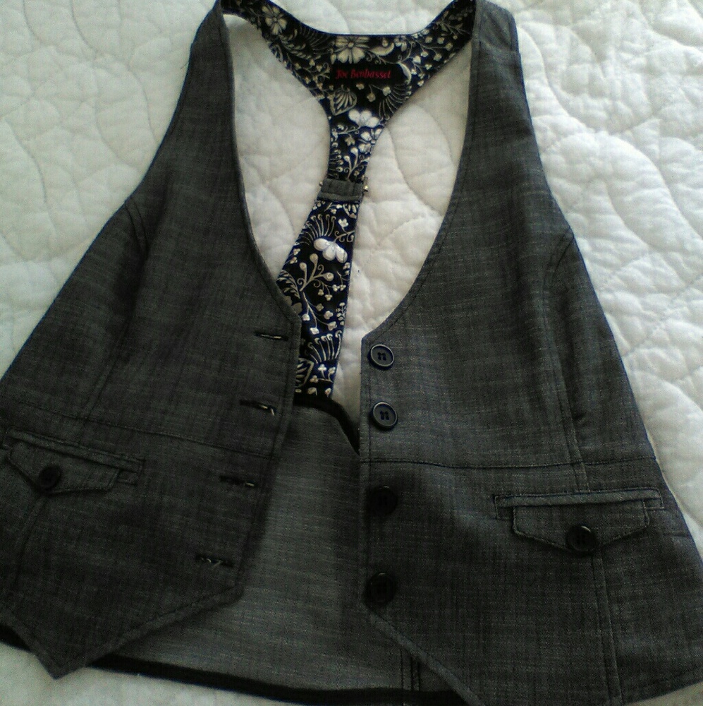 Tuxedo vest